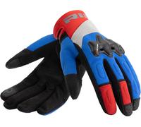 Richa Jetstream Guanti da motocicletta, rosso-blu, taglia M per maschi