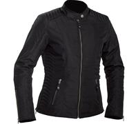 Richa Lausanne impermeabile Giacca tessile moto da donna, nero, taglia 4XL per donne