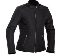 Richa Lausanne impermeabile Giacca tessile moto da donna, nero, taglia XL per donne