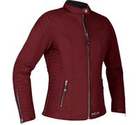 Richa Lausanne impermeabile Giacca tessile moto da donna, rosso scuro, Taglia S