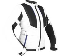 Richa Monaco Mesh WP impermeabile Giacca tessile moto da donna, nero-grigio, taglia 4XL per donne