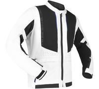Richa Monaco Mesh WP impermeabile Giacca tessile moto, nero-grigio, taglia 4XL per maschi