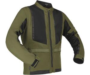 Richa Monaco Mesh WP impermeabile Giacca tessile moto, nero-verde, taglia 3XL per maschi
