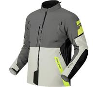 Richa Orion GTX impermeabile Giacca tessile moto, grigio/giallo, Taglia 4XL