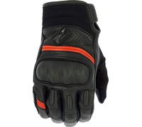 Richa Protect Summer 2 Guanti da moto traforati, nero-rosso, taglia S