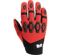 Richa R-MX Guanti da motocross, nero/rosso, Taglia S