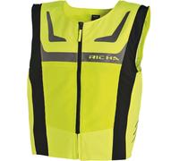 Richa Safety Mesh Veste, nero-giallo, taglia XL 2XL per maschi