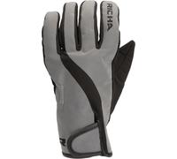 Richa Scoot Softshell Flare Guanti da moto da donna, grigio/nero, Taglia L