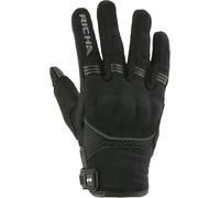 Richa Scope Guanti da moto per bambini, nero, Taglia XS