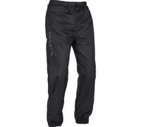 Richa Side-Zip Pantaloni antipioggia da moto, nero, taglia M
