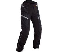 Richa Softshell Mesh impermeabile Pantaloni tessili da moto da donna, nero, Taglia Short 6XL