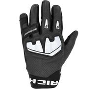 Richa Stradale AP-X Guanti da motocicletta, Bianco/nero, Taglia S