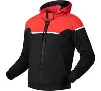 Richa Stradale Cappuccio da motocicletta, nero-rosso, taglia 5XL per maschi