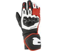 Richa Stradale Guanti da moto, nero-bianco-rosso, taglia L per maschi