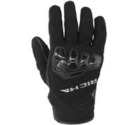 Richa Stradale Summer Guanti Moto traforati, nero, taglia S per maschi