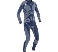 Richa Summer Long Tuta funzionale sottomuta intera, blu, Taglia S