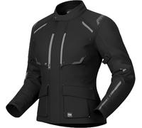Richa Taurus Giacca tessile impermeabile per motociclette, nero, taglia 3XL per donne
