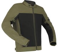 Richa Toulon Mesh Giacca tessile da moto, nero-verde, taglia 4XL per maschi