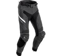 Richa Viper 2 Sport, pantaloni in pelle 62 male Nero/Bianco