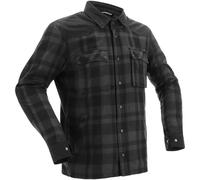 Richa Wisconsin Camicia da moto impermeabile, nero/grigio, Taglia M