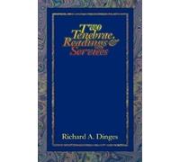 Richard A Dinges Two Tenebrae Readings And Services (Tascabile)