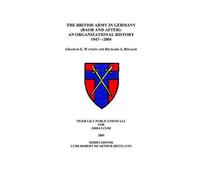 Richard, A Rinaldi Graham Watson The British Army in Germany (Tascabile)