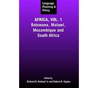 Richard B Baldauf Language Planning and Policy in Africa, Vo (Copertina rigida)