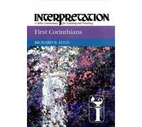 Richard B. Hays First Corinthians (Copertina rigida)