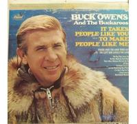 RICHARD BARNES - BUCK OWENS it takes people like you... CAPITOL 2841 (LP vinyl record)