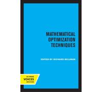 Richard Bellman Mathematical Optimization Techniques (Tascabile)