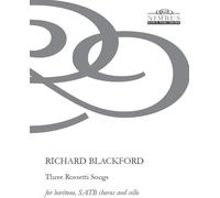 Richard Blackford Blackford: Three Rossetti Songs (CD)