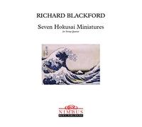 Richard Blackford Seven Hokusai Miniatures for String Quartet (Tascabile)
