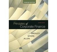 Richard Brealey Stewart Myers Fr Principles of Corporate Fina (Copertina rigida)