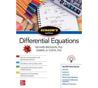 Richard Bronson Gabri Schaum's Outline of Differential Equations, Fi (Tascabile)