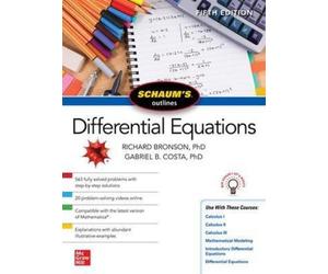 Richard Bronson Gabri Schaum's Outline of Differential Equations, Fi (Tascabile)