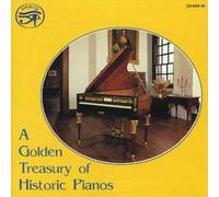 Richard Burnett Golden Treasury of Historic Pianos, A (Burnett) (CD) Album
