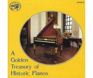 Richard Burnett Golden Treasury of Historic Pianos, A (Burnett) (CD) Album