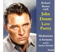 Richard Burton Richard Burton Reads John Donne Love Poetry (CD) Album