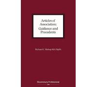 Richard C. Bish Articles of Association: Guidance and Precede (Copertina rigida)
