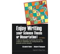 Richard C Thomp Enjoy Writing Your Science Thesis Or Dissertation : (Tascabile)
