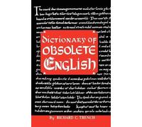 Richard C Trench Dictionary of Obsolete English (Tascabile)