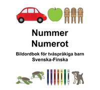 Richard Carlson Svenska-Finska Nummer/Numerot Bildordbok för tvåsprå (Tascabile)