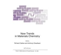 Richard Catlow New Trends in Materials Chemistry: Proceedings of th (Tascabile)