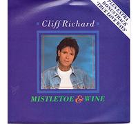 Richard, Cliff - Richard, Cliff Mistletoe And Wine 7" EMI EMS78 EX/EX 1988 picture sleeve