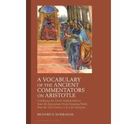 Richard D. McKi A Vocabulary of the Ancient Commentators on A (Copertina rigida)