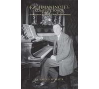 Richard D. Sylvester Rachmaninoff's Complete Songs (Copertina rigida)