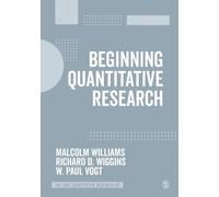 Richard D. Wiggins Paul R. Vogt Malcolm Wi Beginning Quantitative Re (Tascabile)