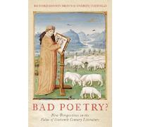 Richard Danson Bad Poetry? New Perspectives on the Value of (Copertina rigida)