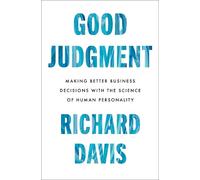 Richard Davis Good Judgment (Copertina rigida)