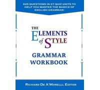 Richard De A'Morelli The Elements of Style (Copertina rigida)